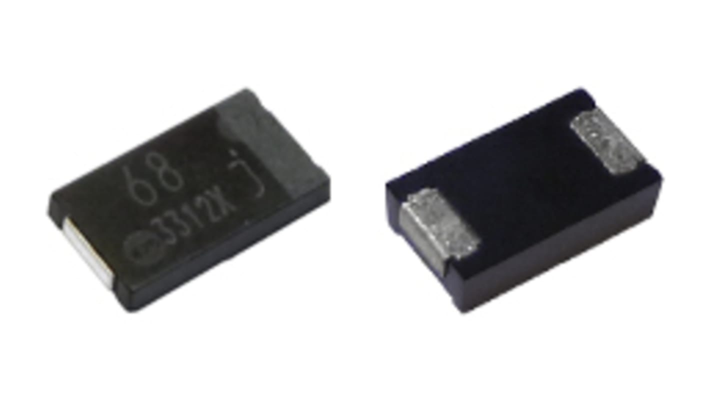 Panasonic 220μF Surface Mount Polymer Capacitor, 6.3V dc