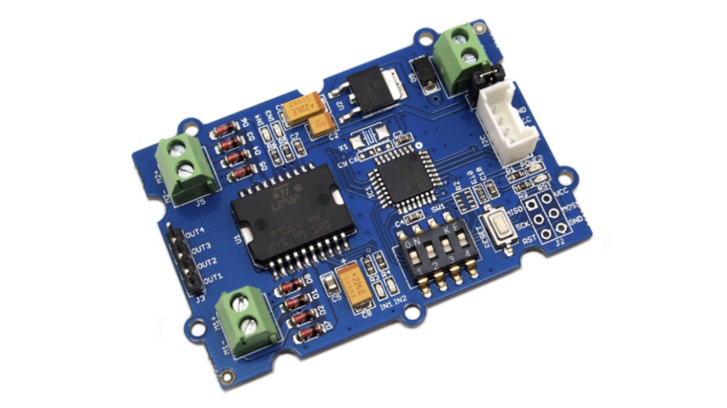 Vyhodnocovací deska, ATmega8L, Grove - I2C Motor Driver, pro použití s: Arduino
