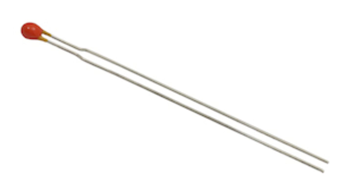 Vishay NTC Thermistor, 10kΩ Resistance, NTC Type, 2.5 x 2.5 x 5.5mm