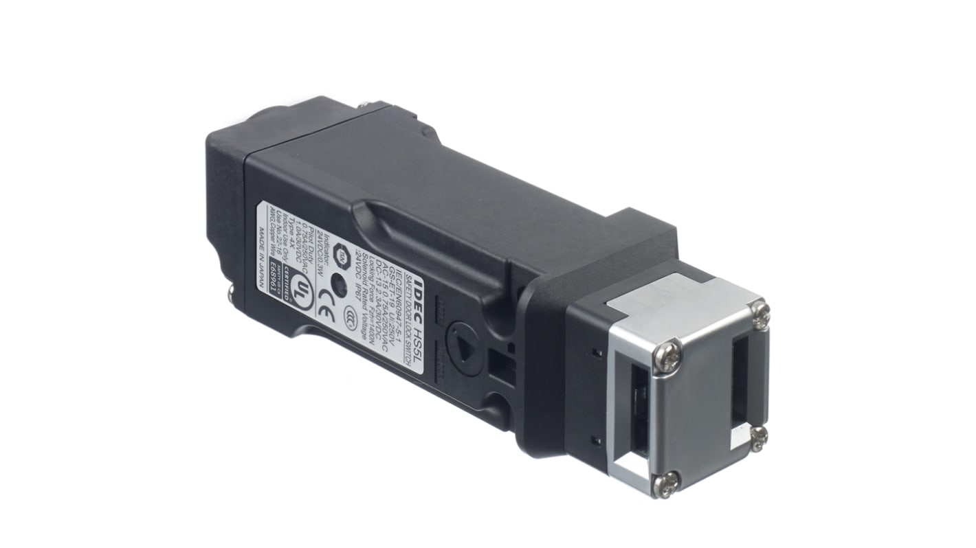 Idec HS5L Sicherheits-Verriegelungsschalter Codiert 1NC/1NO + 1NC/1NO Magnet-Verriegelung 250V