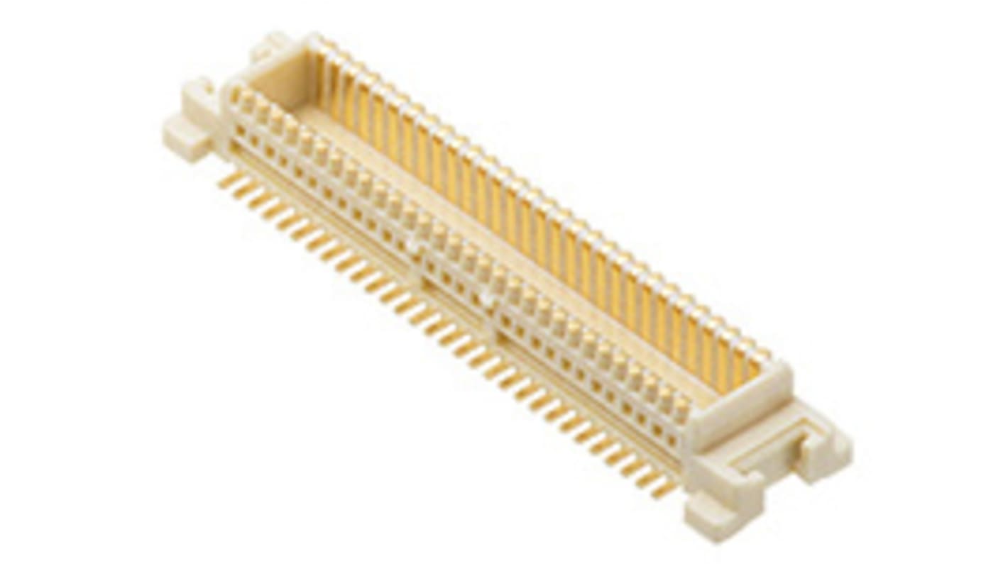 Molex SlimStack Series Straight Surface Mount PCB Header, 20 Contact(s), 0.5mm Pitch, 2 Row(s), Shrouded