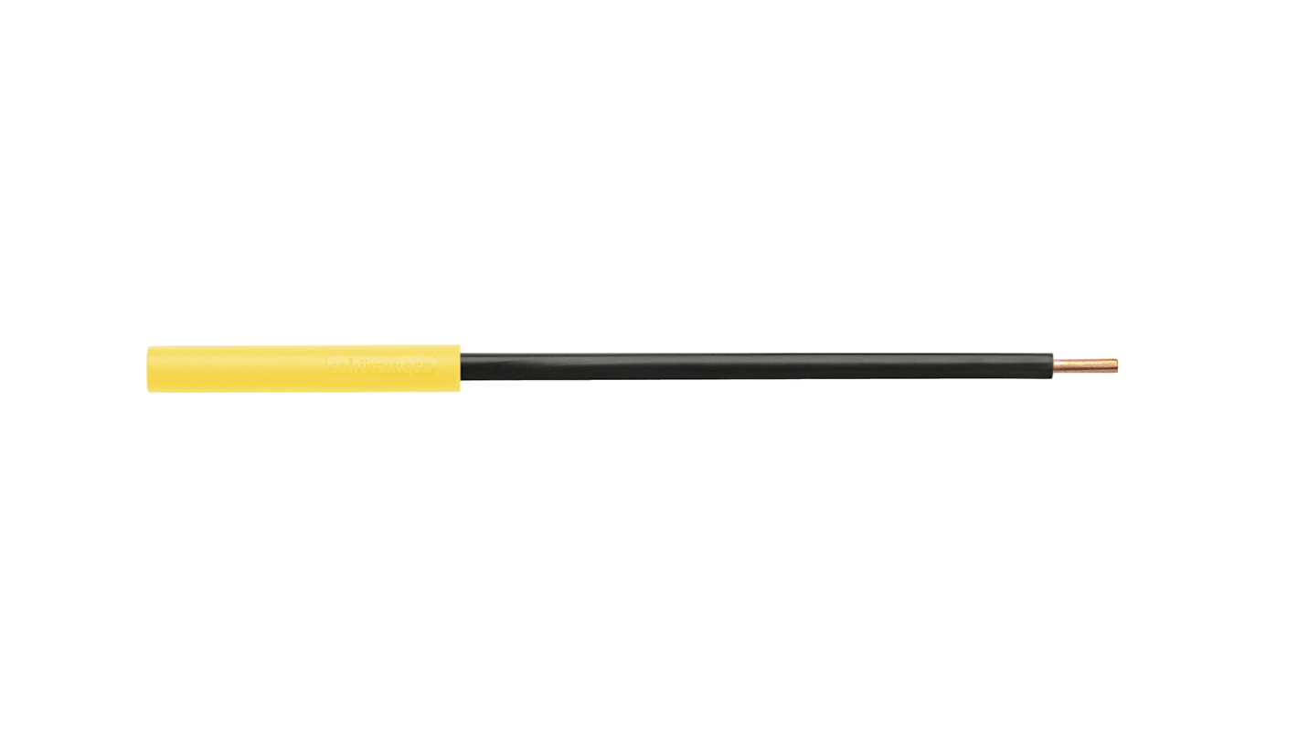 Fiche banane femelle 4 mm Schutzinger Jaune Femelle 32A 1000V