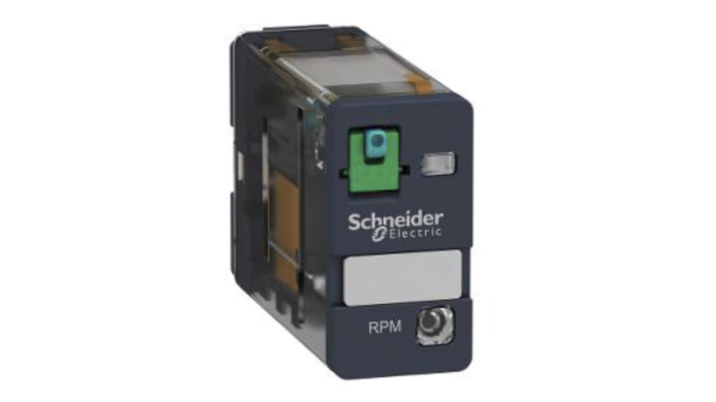 Relè di potenza Schneider Electric serie Harmony Relay RP, SPDT, bobina 12V cc