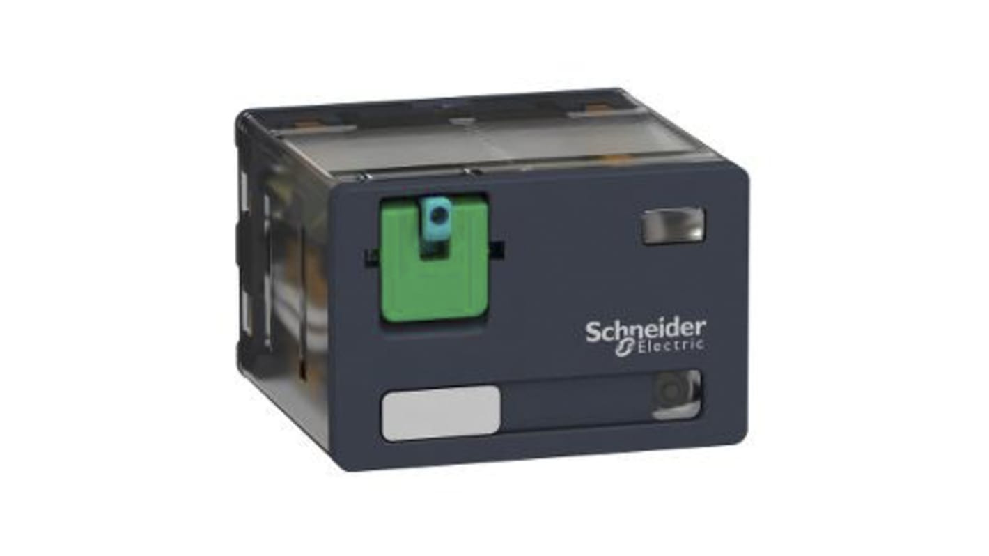 Schneider Electric Power Relay, 12V dc Coil, 15 A @ 250 V ac, 15 A @ 28 V dc Switching Current, 4PDT