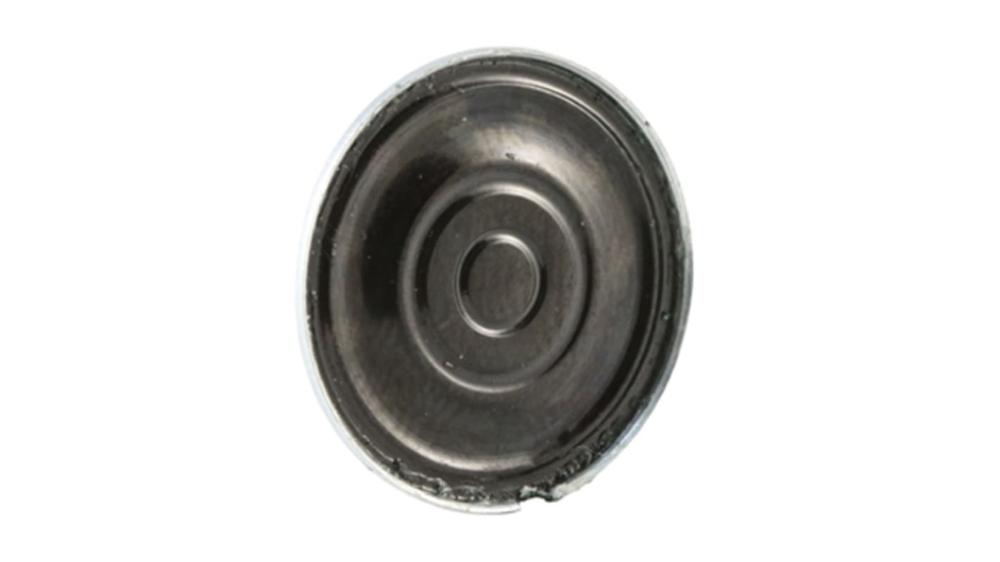 RS PRO 8Ω 0.5W Miniature Speaker 20mm Dia. , 20 (Dia.) x 3mm