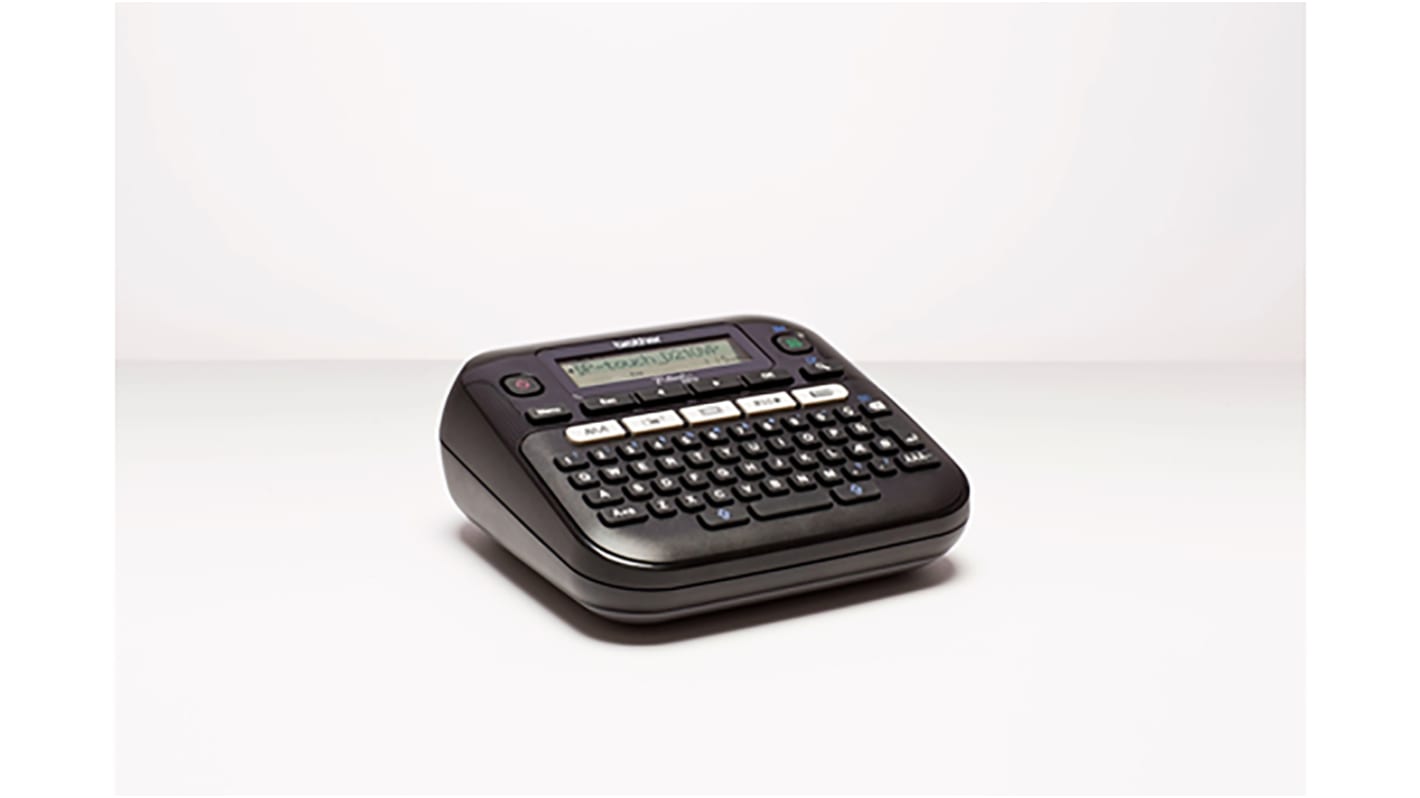 Brother PT-D210VP Handheld Label Printer, 12mm Max Label Width, Euro Plug