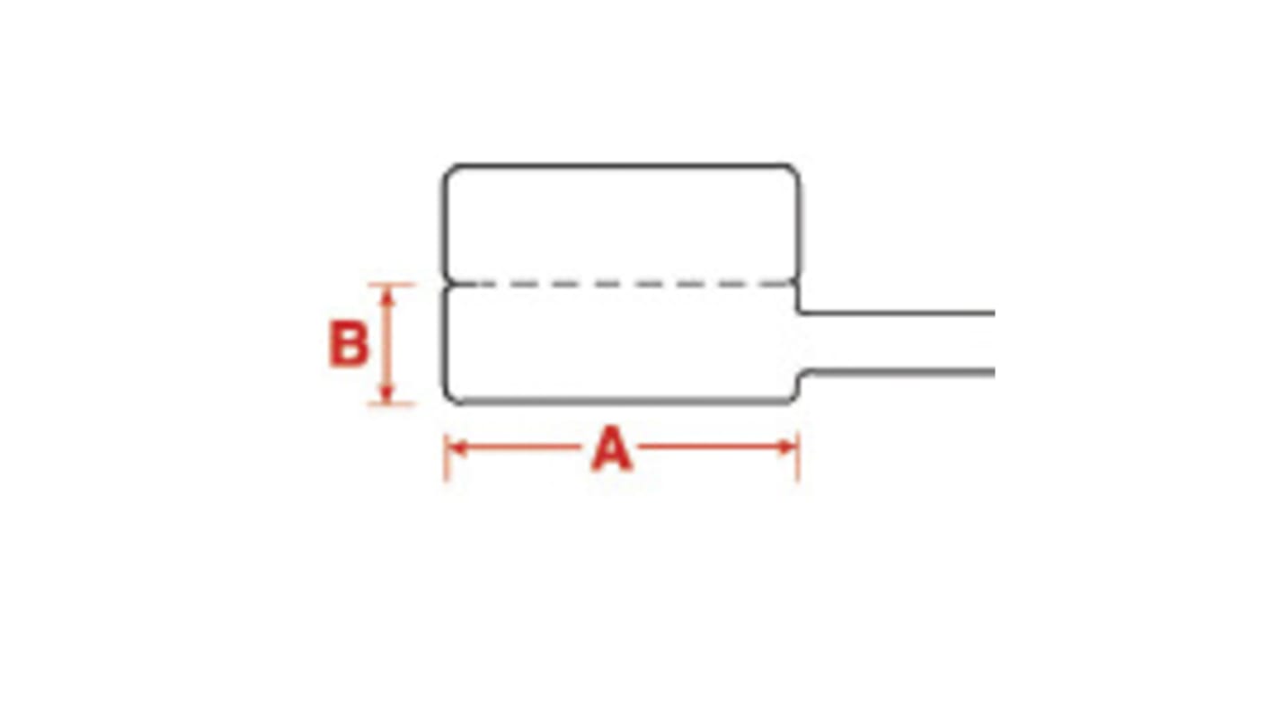 Brady BPT on White Label Roll, 10mm Label Length, 30mm Label Width