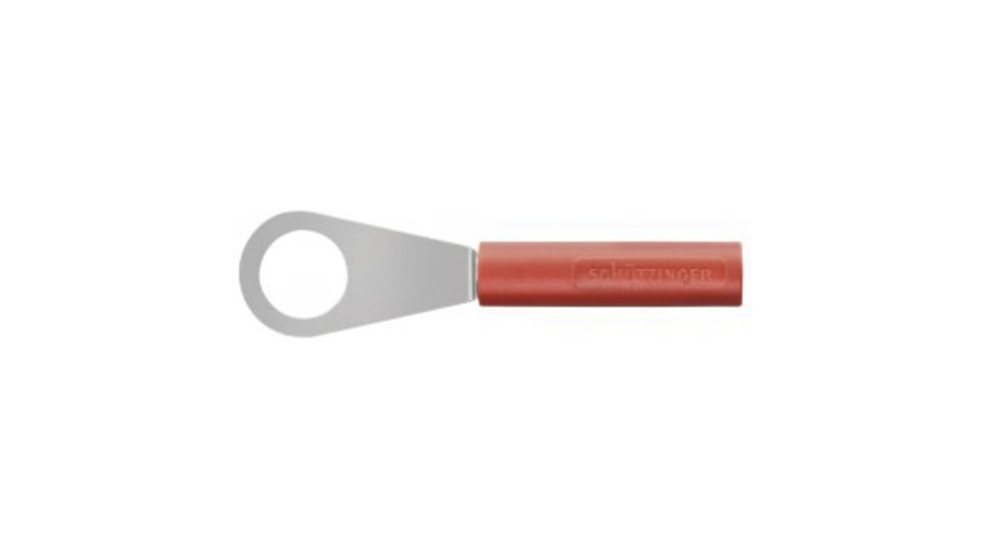 Fiche banane femelle 4 mm Schutzinger Rouge Femelle 32A 1000V