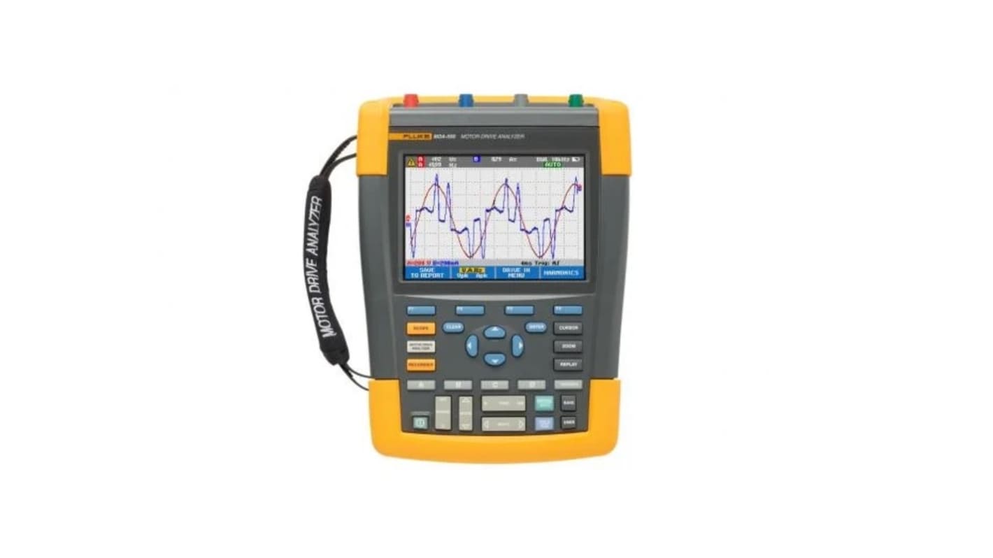 Fluke Oszcilloszkóp, MDA-550 sorozatú, Fluke-MDA-550, Kézi, 500MHz, BC190, 4 analóg cs.