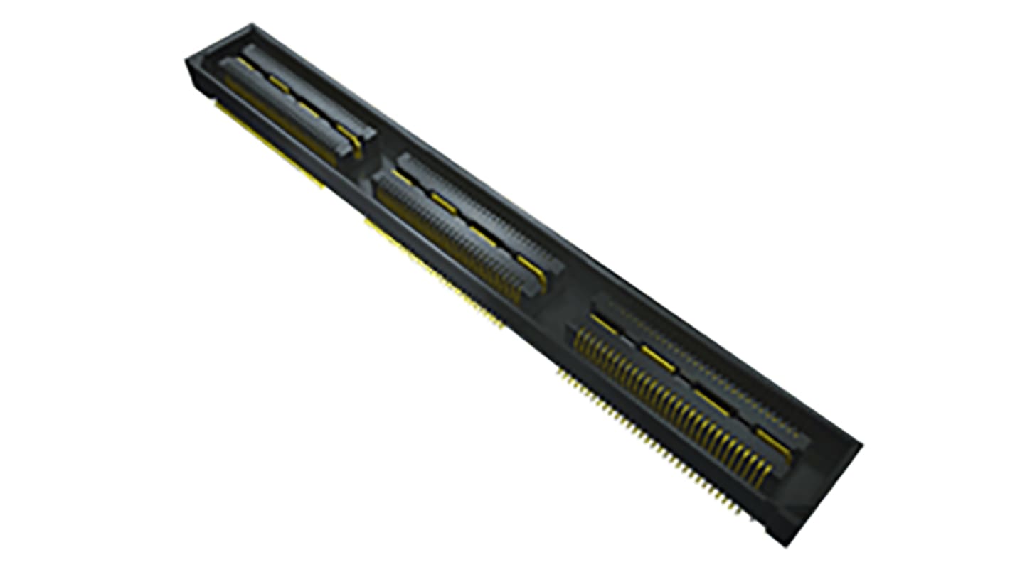 Samtec QSH Leiterplattenbuchse gewinkelt 20-polig / 1-reihig, Raster 0.5mm