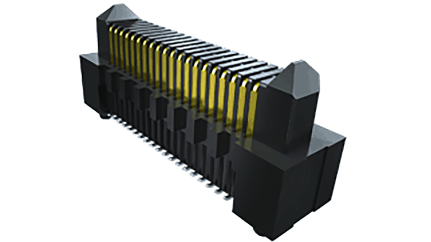 Conector macho para PCB Samtec serie ERM8 de 100 vías, 2 filas, paso 0.8mm, para soldar, Montaje Superficial