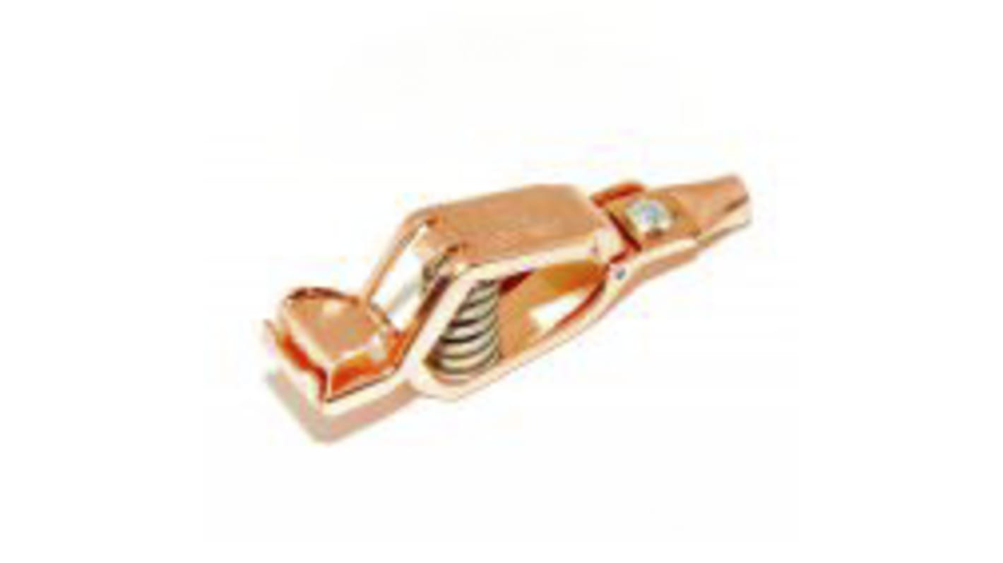 Mueller Electric Crocodile Clip, Copper Contact, 100A