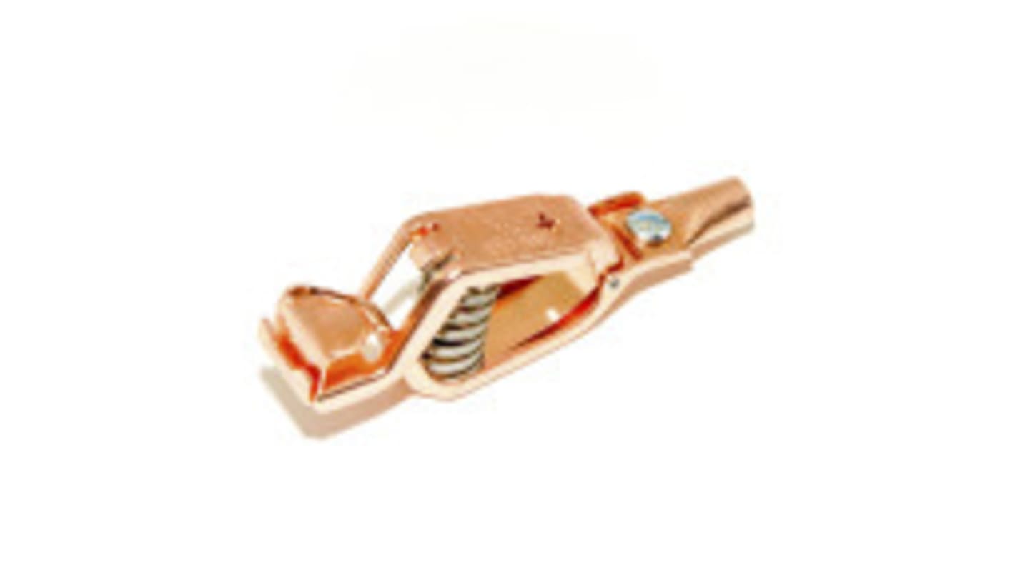 Clip a coccodrillo Mueller Electric, 100A, apertura 27mm