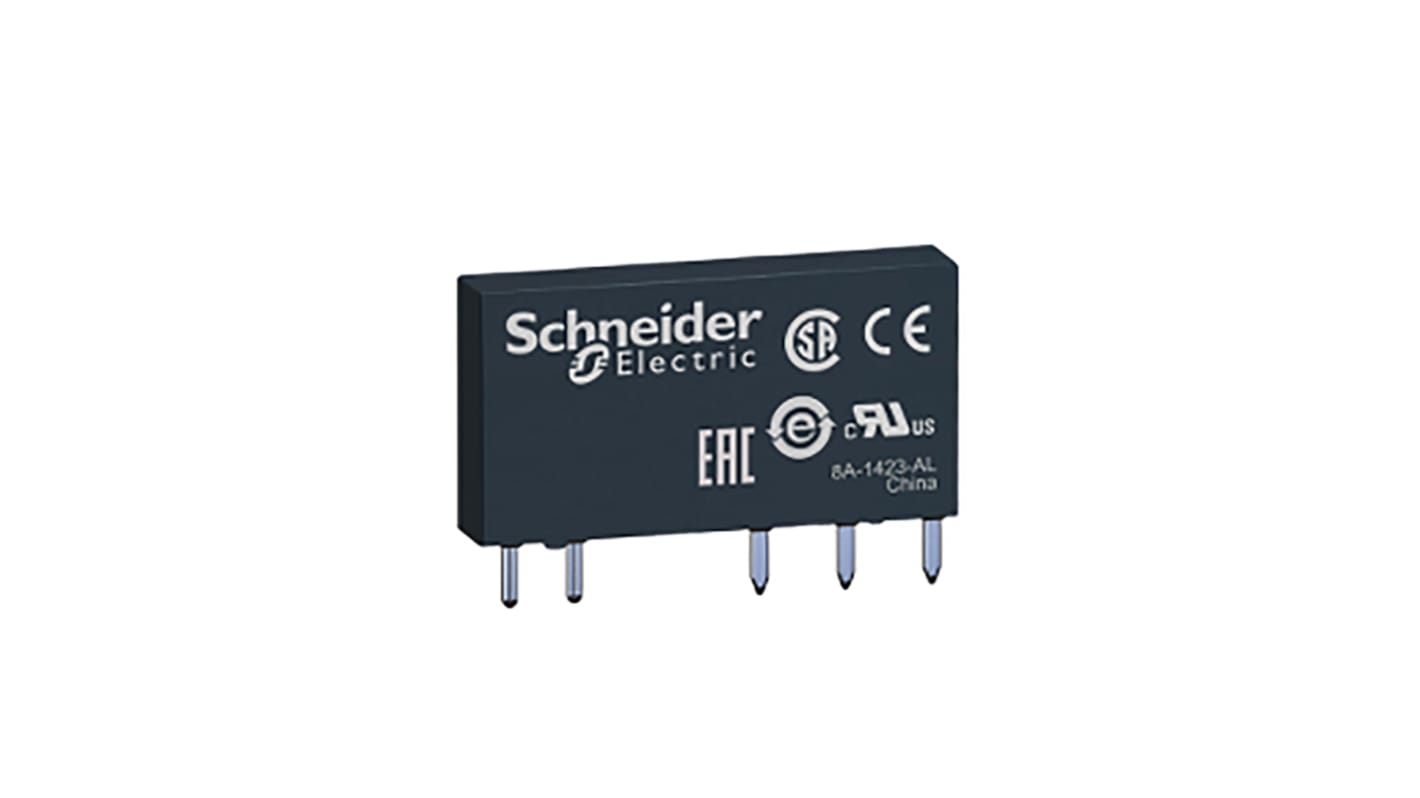 Schneider Electric パワーリレー 60V dc, 1c接点