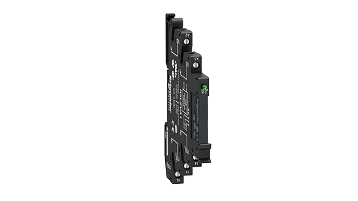 Relé modular sin enclavamiento Schneider Electric Harmony Relay RSL de 1 polo, SPDT, bobina 12V ac/dc, 6A