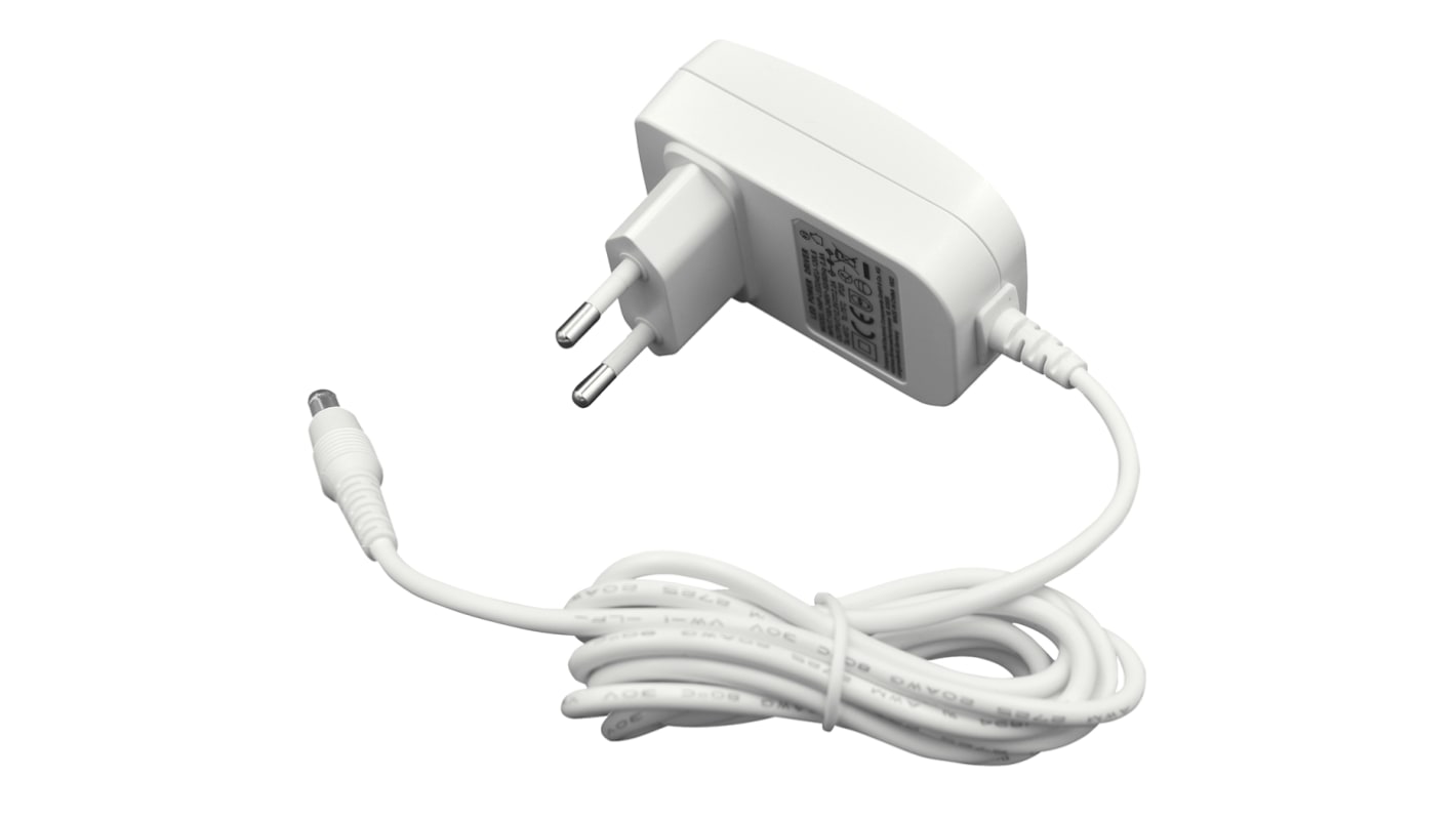 Adaptador AC/DC RS PRO 100V ac, 24V dc, 1 salida, Adaptador ac/dc, 1A, 24W, Tipo C, No Regulable