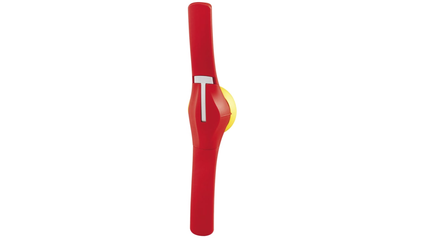 Mando giratorio Socomec, para Interruptores de combinación de fusible FUSERBLOC, tirador Rojo/Amarillo, IP65 FUSERBLOC