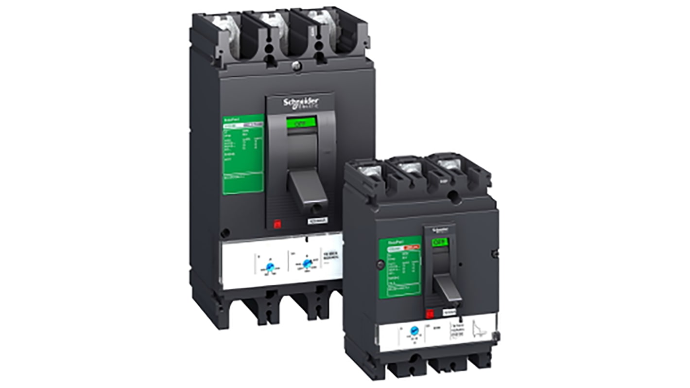 Schneider Electric, EasyPact CVS100 → 250 MCCB 3P 100A, Breaking Capacity 40 kA