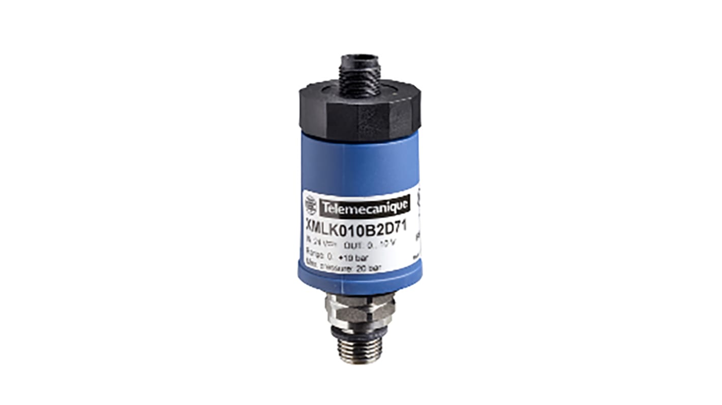 Telemecanique Sensors XMLK Series Pressure Sensor, Analogue Output, Differential Reading