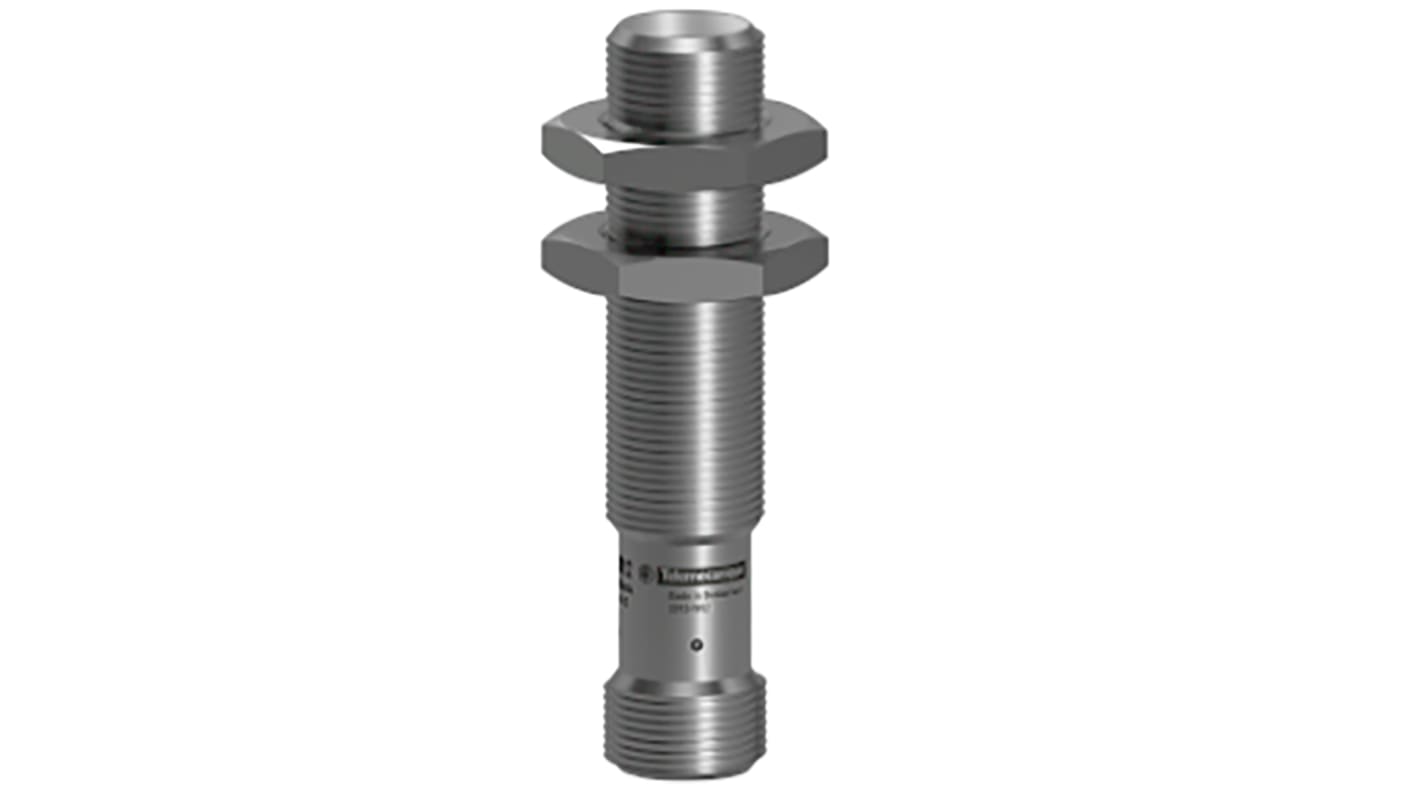 Telemecanique Sensors M12 Näherungssensor Induktiv, zylindrisch 6 mm PNP 12 → 24 V dc / 200 mA, IP68, IP69K