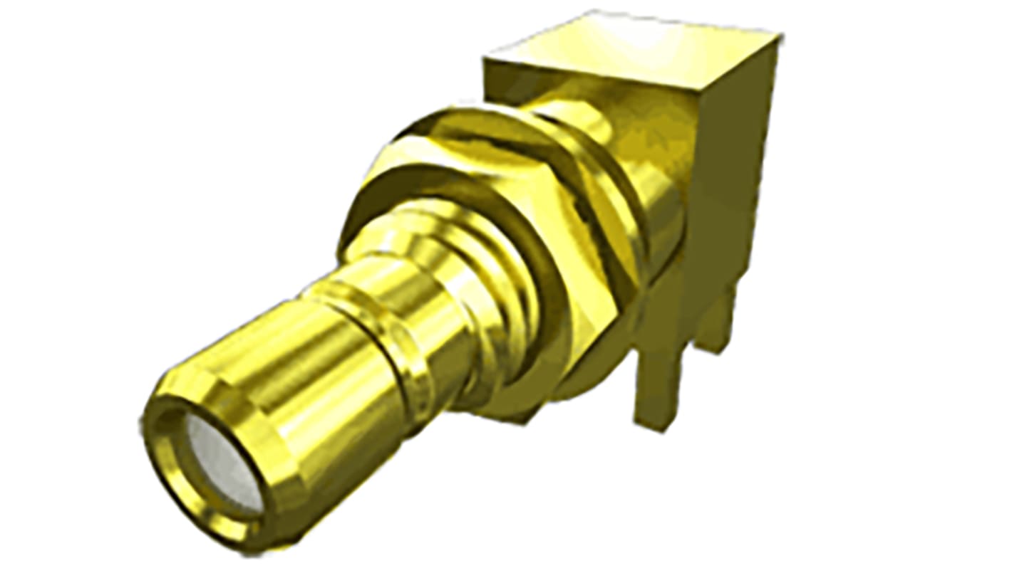 Samtec SMB5 Buchse Koaxialsteckverbinder SMB-Steckverbinder, PCB, , für Koaxial-Kabel, 50Ω, Standard, gewinkelt