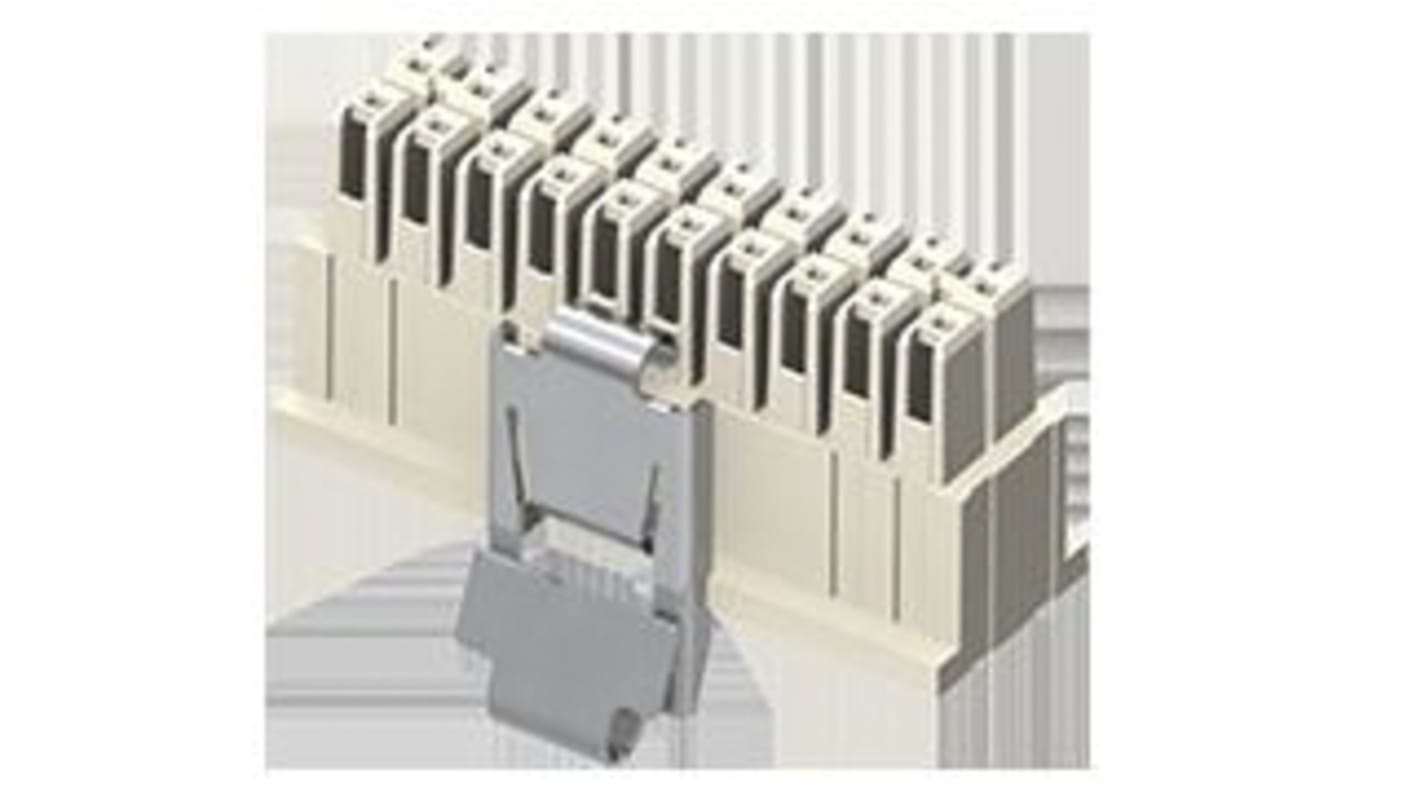 Boîtier de connecteur à sertir Mâle, 4 contacts sur 2 rangs, pas 2.54mm, Droit, Montage sur câble, série IPDI