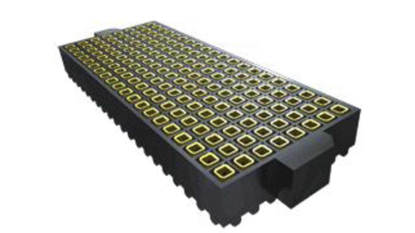 Samtec YFS Series Straight Surface Mount PCB Socket, 100-Contact, 5-Row, 1.27mm Pitch, Solder Termination