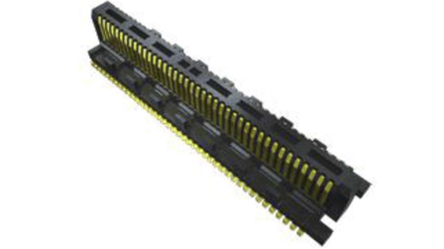 Conector hembra para PCB Samtec serie ST4, de 80 vías en 2 filas, paso 0.4mm, 1.6A, Montaje Superficial, para soldar