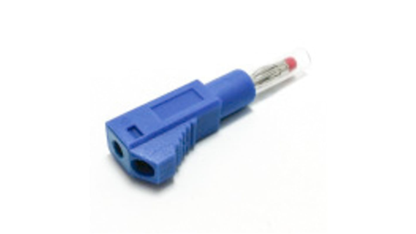 Conector banana Macho, 20A, 1000V, Rojo