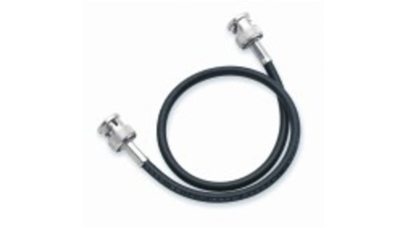 Cable de prueba BNC Mueller Electric de color Negro, Macho-Macho, 500V ac, 1.5m