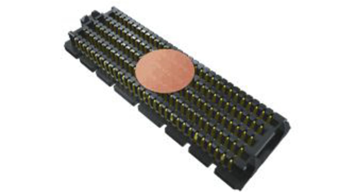 Samtec SEAM Series Straight Surface Mount PCB Header, 400 Contact(s), 1.27mm Pitch, 8 Row(s), Shrouded