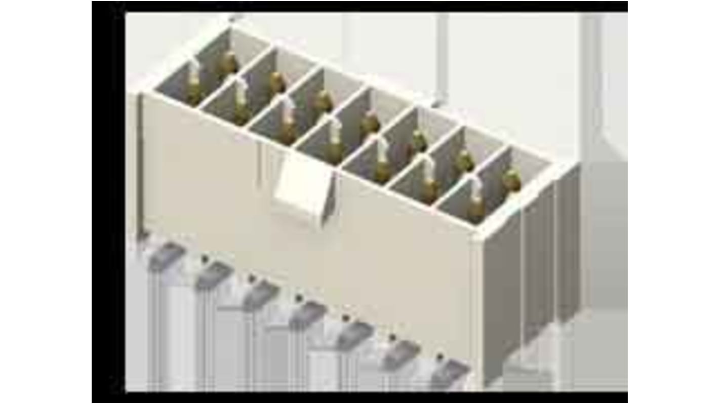 Samtec IPL1 Series Straight Through Hole PCB Header, 40 Contact(s), 2.54mm Pitch, 2 Row(s), Shrouded