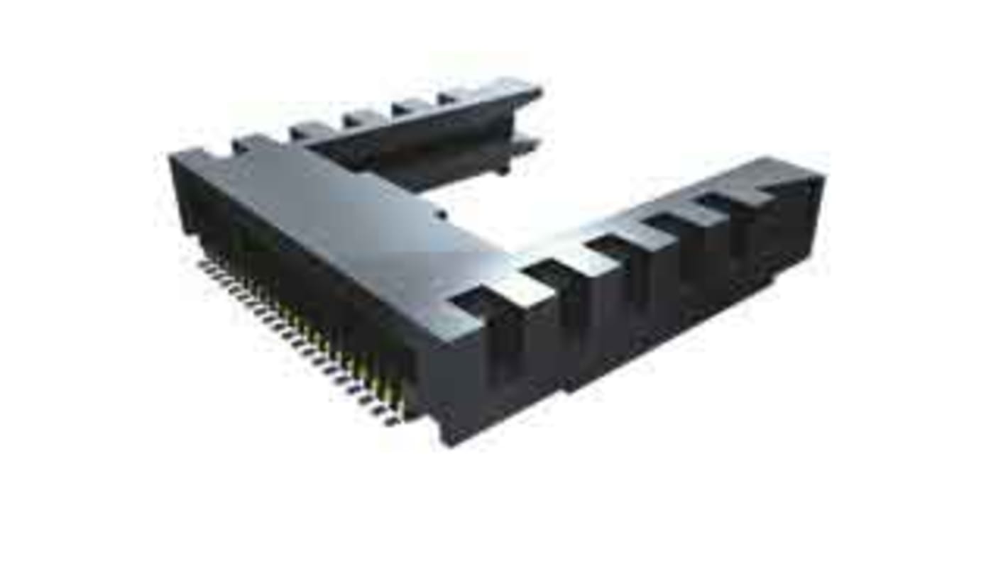 Samtec MB1 Series Female Edge Connector, Surface Mount, 20-Contacts, 1mm Pitch, 1-Row, Solder Termination