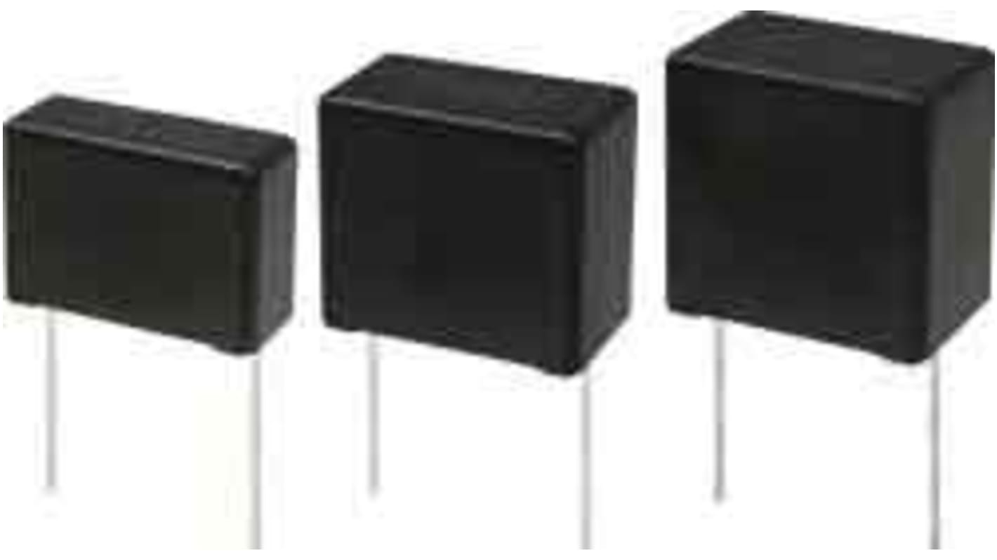 Panasonic ECWFG Metallised Polypropylene Film Capacitor, 630V dc, ±5%, 1μF, Through Hole