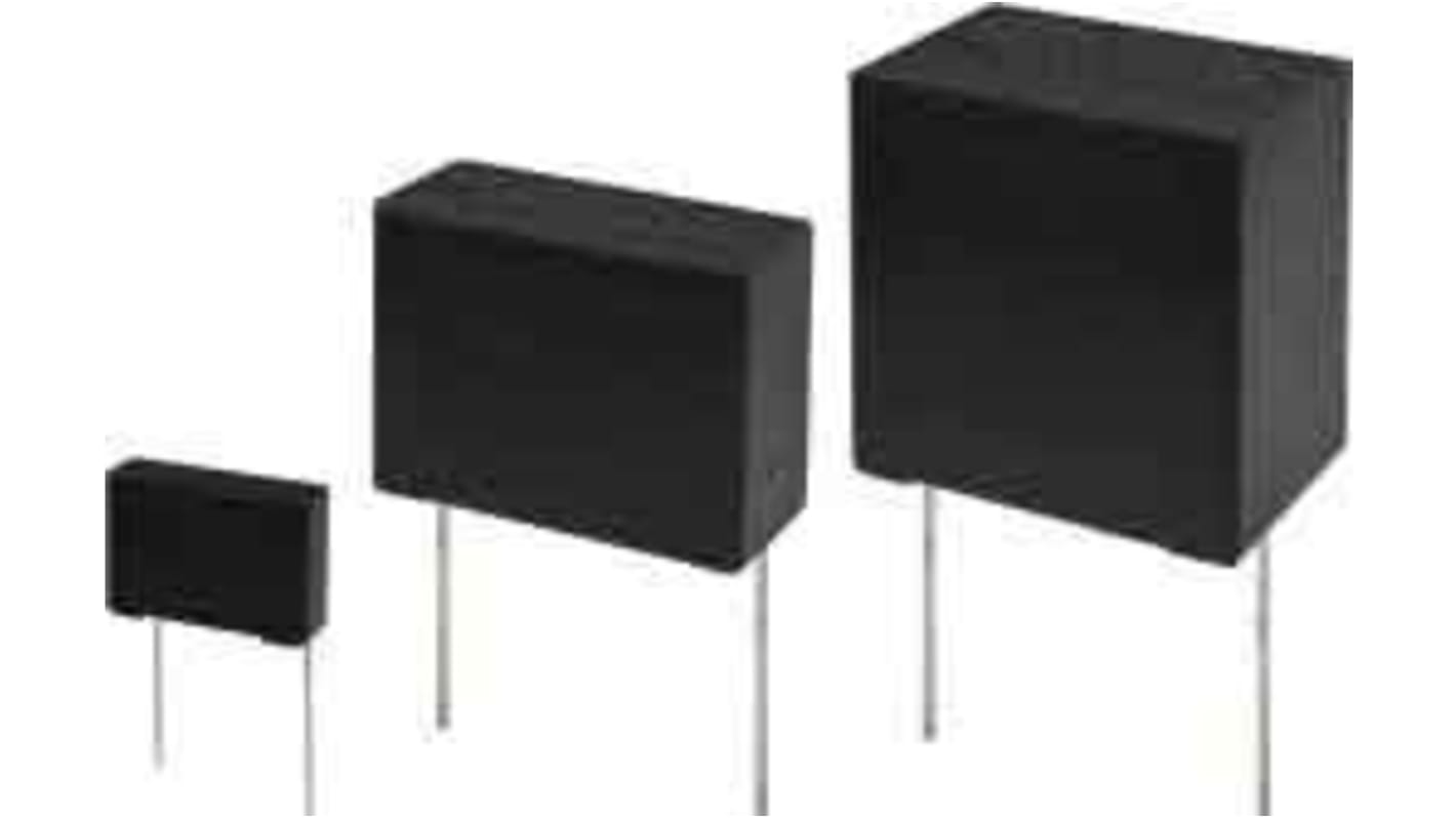 Panasonic ECQUA Metallised Polypropylene Film Capacitor, 275 V ac, 310 V ac, ±10%, 2.2μF, Through Hole