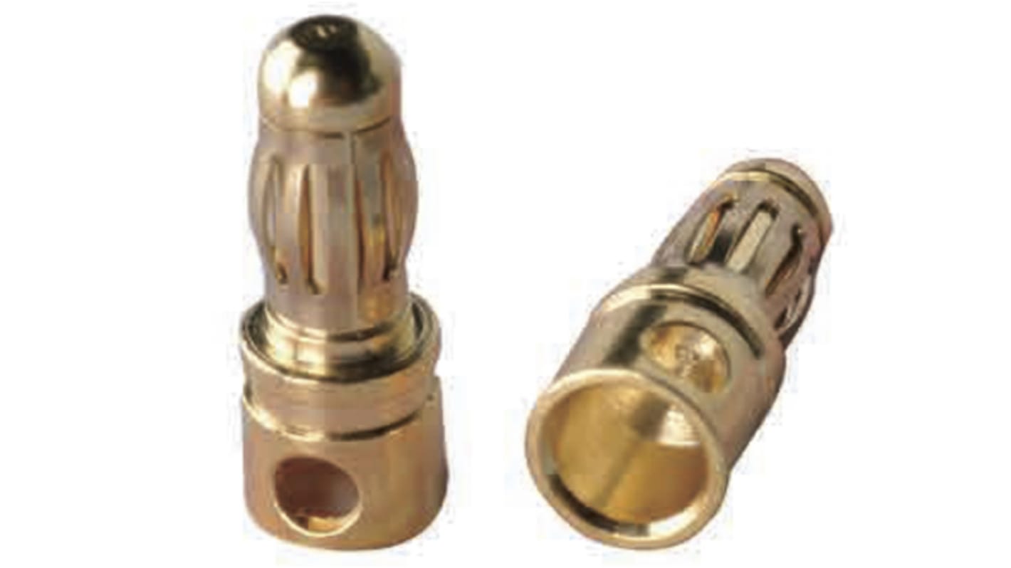 Conector de potencia compacto Macho RS PRO, 25A