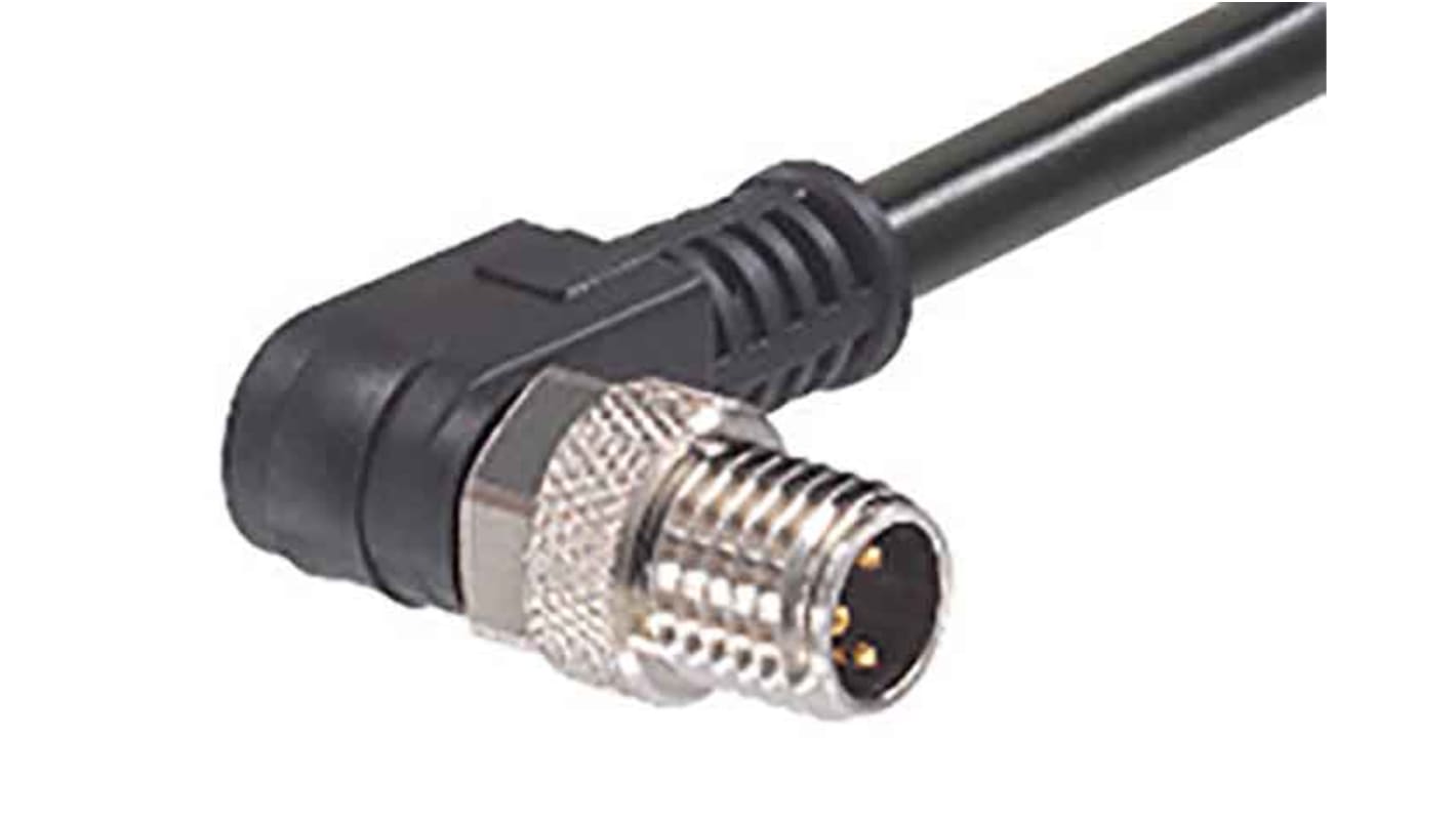 Molex Érzékelő-működtető kábel, M8 - Szereletlen - 4 érintkező, 30 V, 3.0 A, 2m