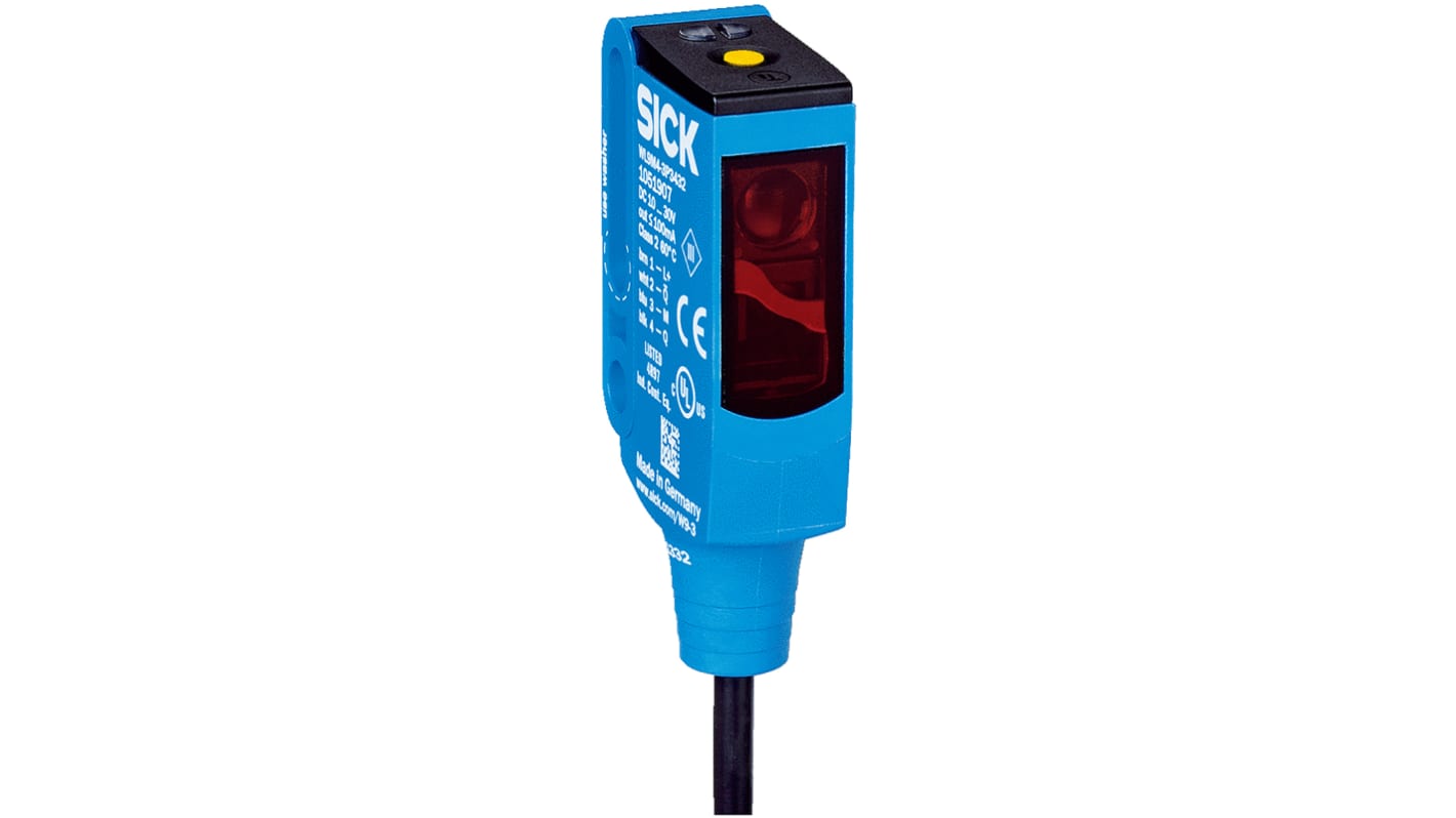 Sick Retroreflective Photoelectric Sensor, Block Sensor, 0 → 5 m Detection Range