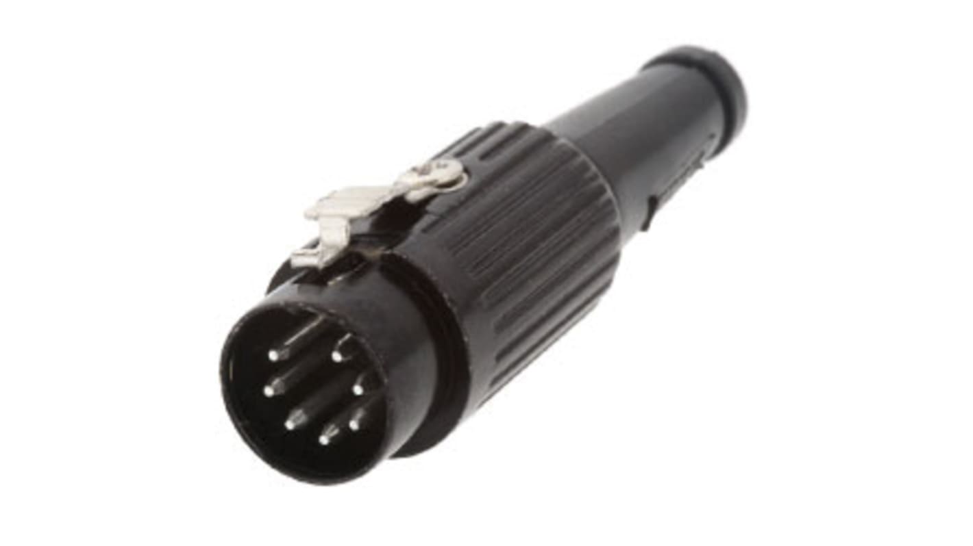 Deltron DIN-Stecker 3-polig, 34 V ac/dc / 2A, Crimpanschluss Kabelmontage