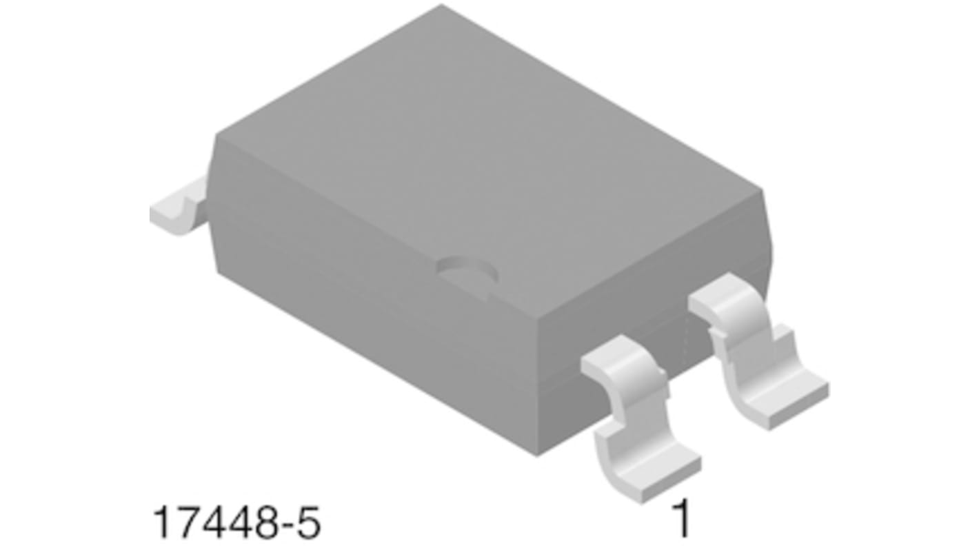 Fotoaccoppiatore Vishay, Montaggio superficiale, uscita Fototransistor 63%, 4 Pin