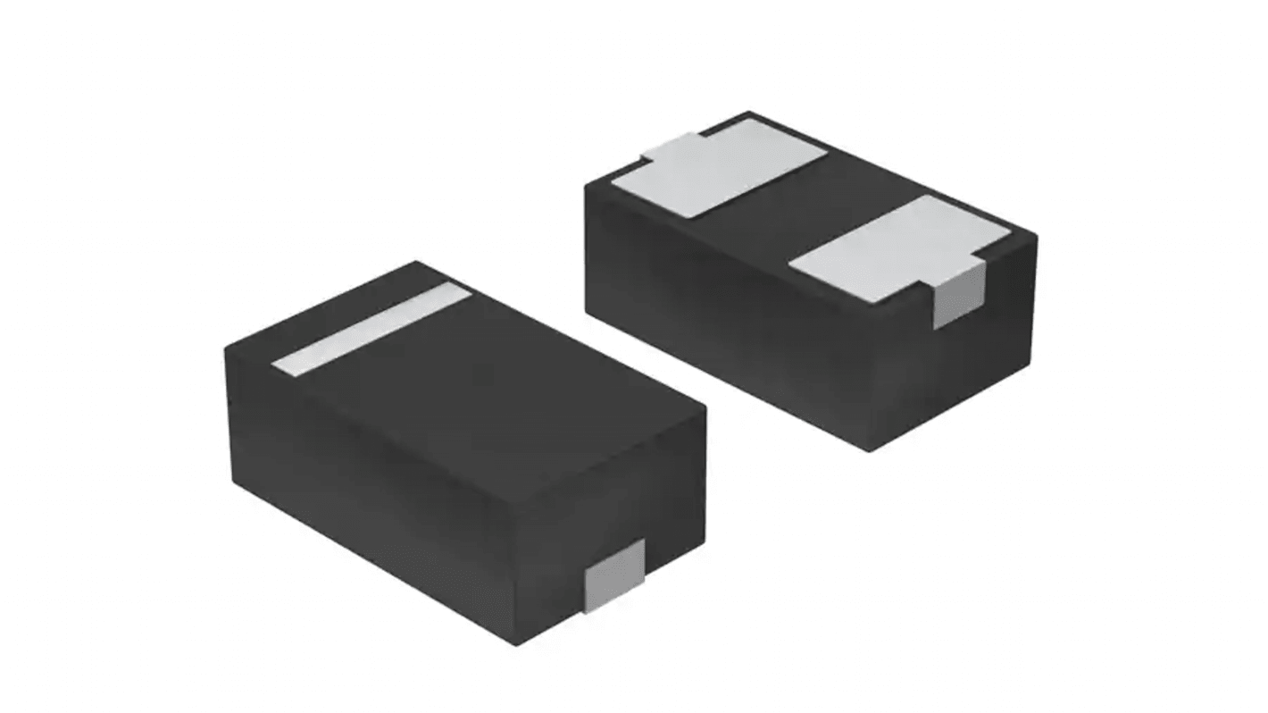 Diodo TVS Vishay, Bidirezionale, , SMD, bloccaggio 9.5V, breakdown 6V, LLP1006-2L