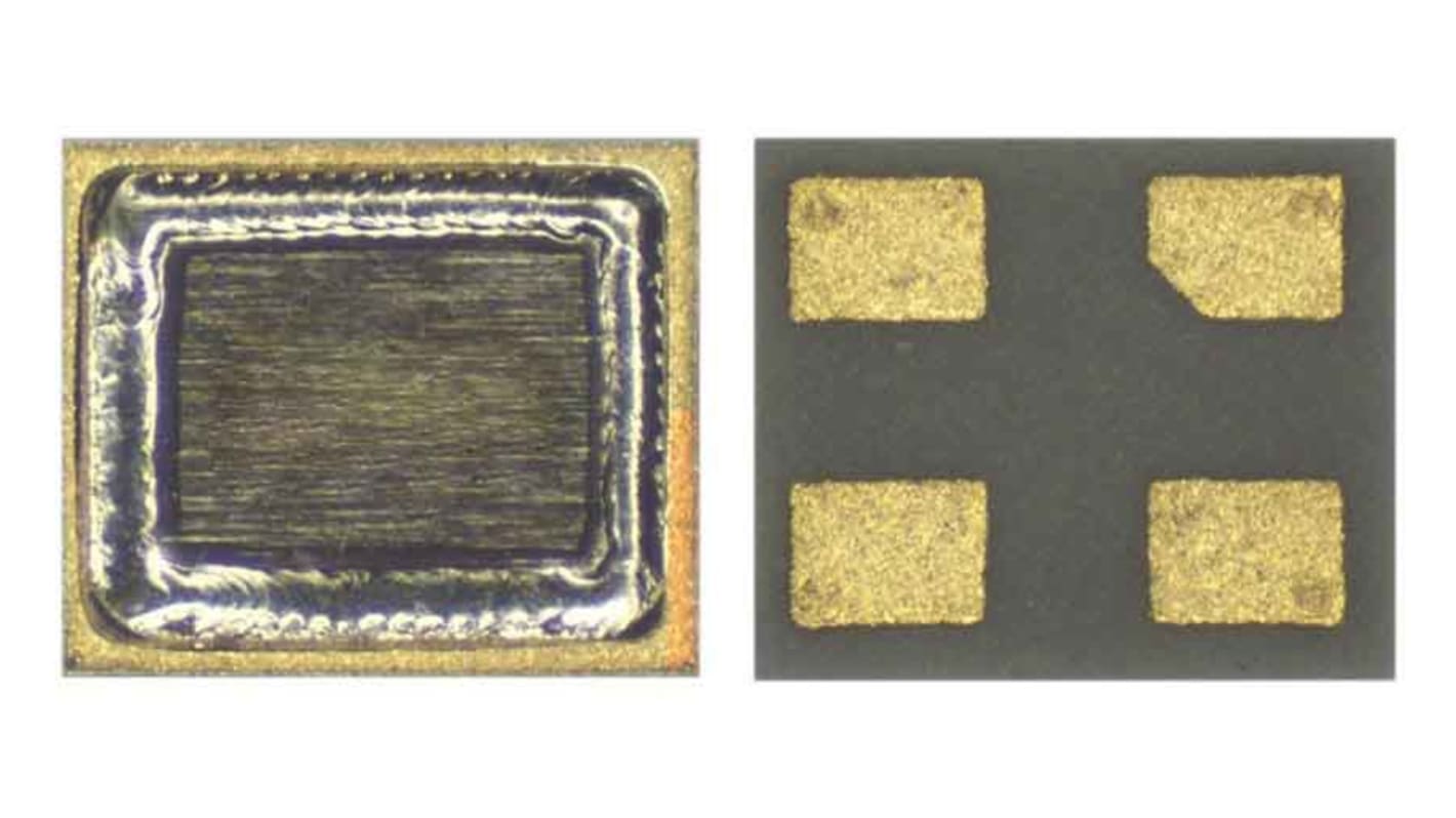 Abracon 52MHz Quarzmodul, Oberflächenmontage, ±7ppm, 5pF, B. 1mm, H. 0.33mm, L. 1.2mm, SMD, 4-Pin