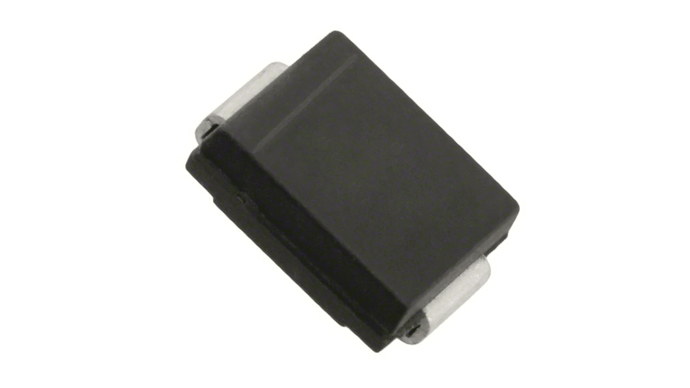 Diodo TVS Vishay, Bidirezionale, unidirezionale, , SMD, bloccaggio 21.2V, breakdown 14.3V, DO-214AA