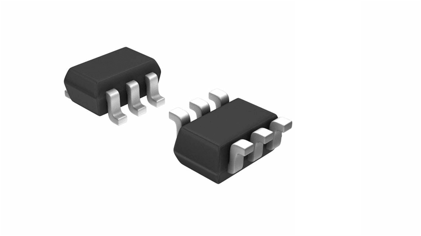P-Channel MOSFET, 4 A, 12 V, 6-Pin SOT-363 Vishay SI1401EDH-T1-GE3