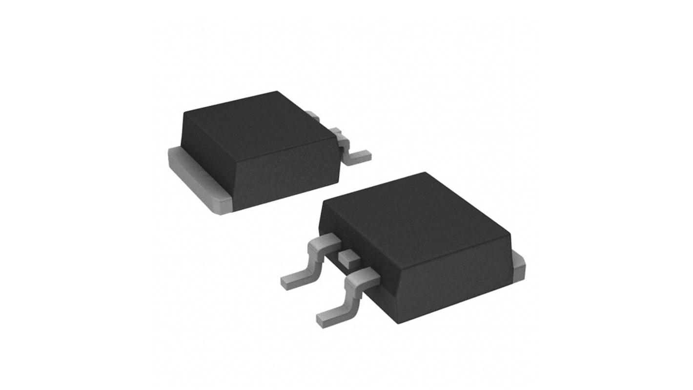 Vishay Pチャンネル MOSFET60 V 50 A 表面実装 パッケージDPAK (TO-252) 3 ピン