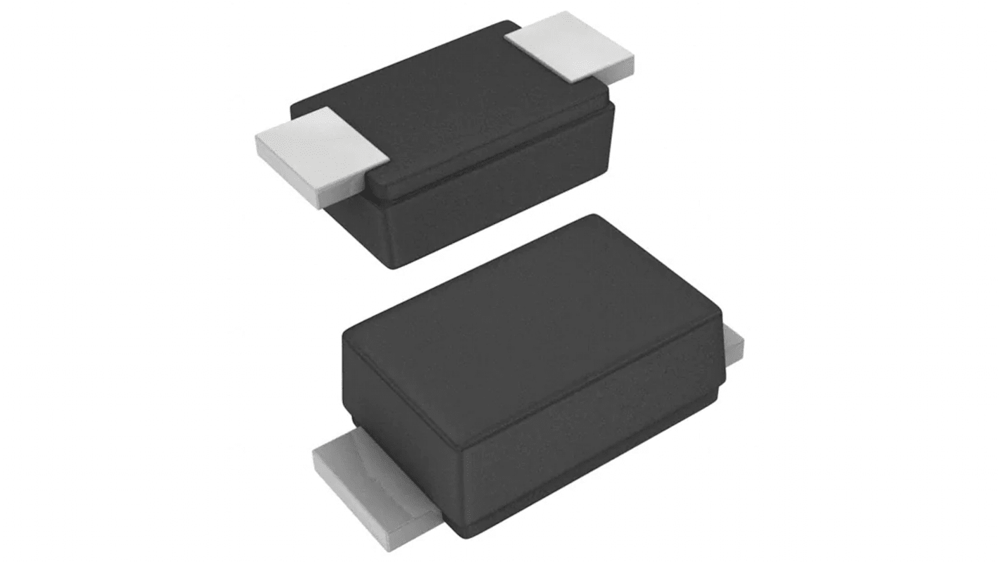 Diodo TVS Vishay, Unidirezionale, , SMD, bloccaggio 38.9V, breakdown 26.7V, DO-219AB