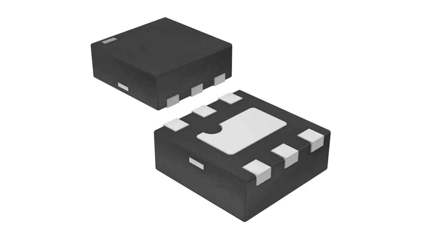 Diode TVS Unidirectionnel, claq. 6.5V, 12V LLP75-7L, 7 broches, dissip. 54W