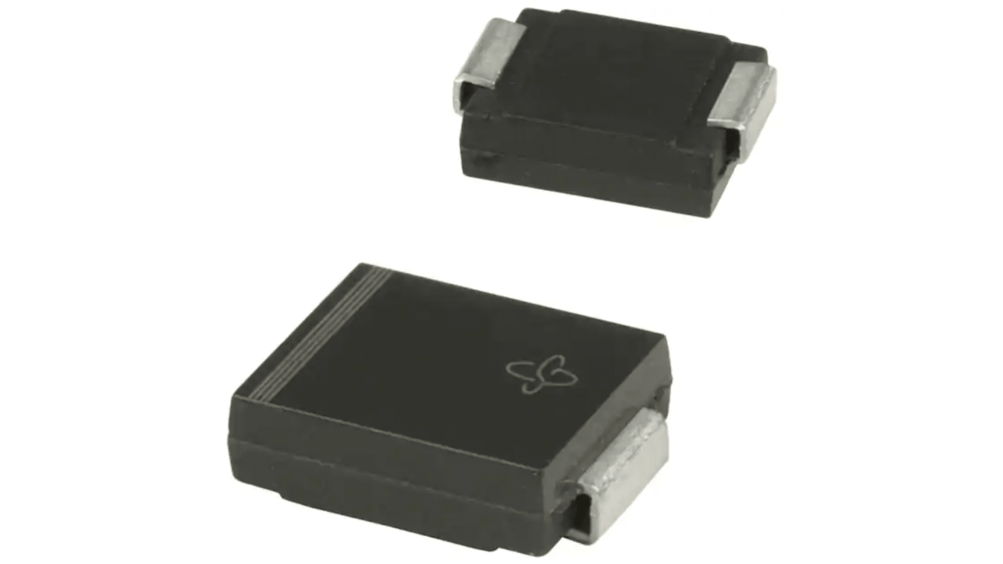 Diode TVS Bidirectionnel, unidirectionnel, claq. 64.6V, 92V DO-214AB, 2 broches, dissip. 1500W