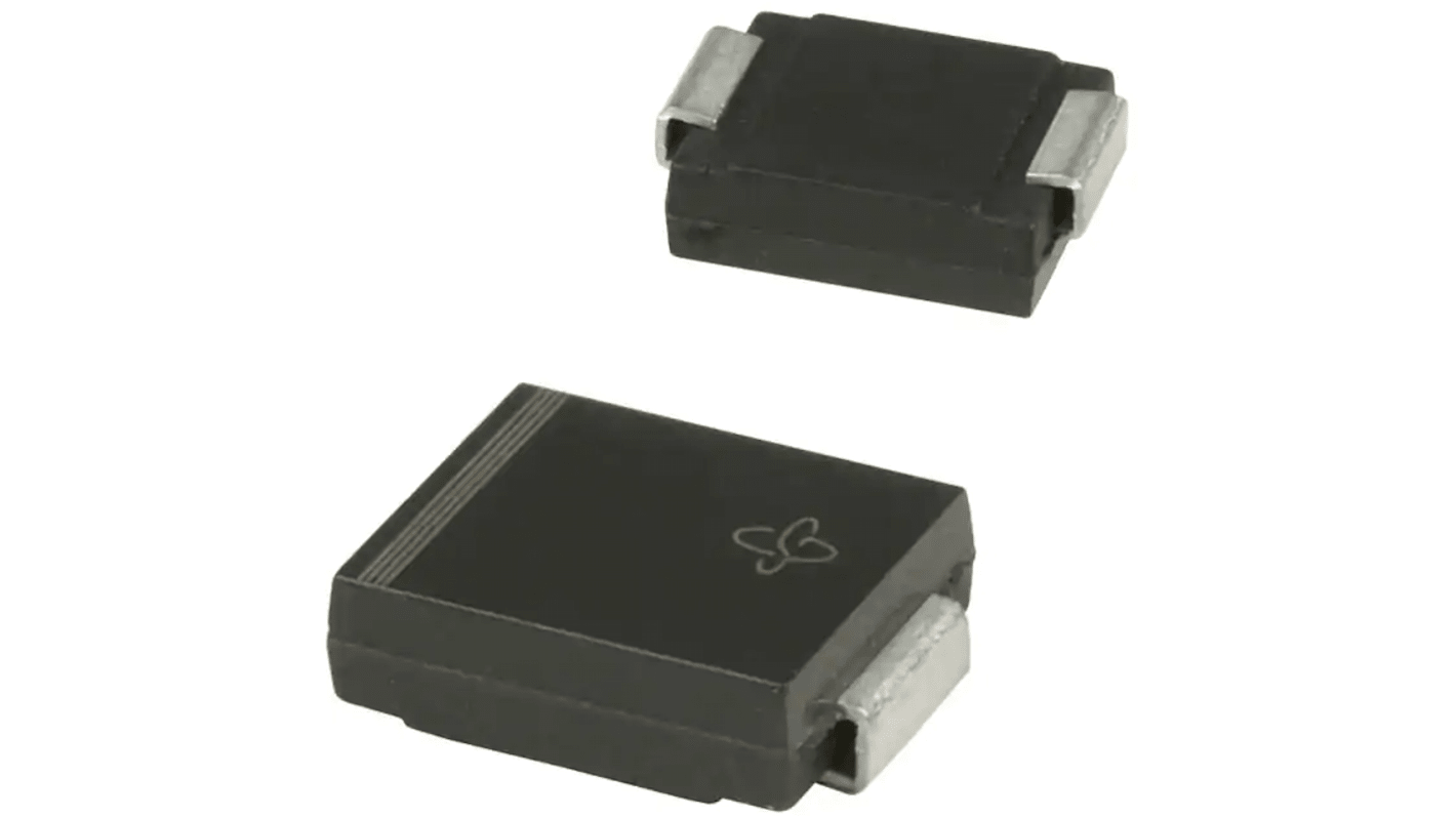 Vishay TVS-Diode Bidirektional, Unidirektional Einfach 207V 143V min., 2-Pin, SMD DO-214AB