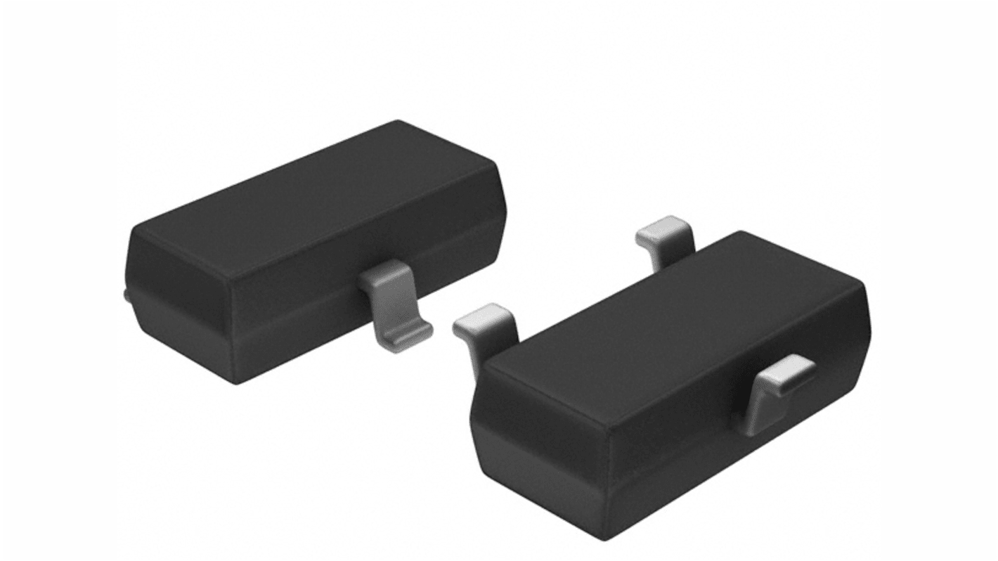 Vishay SMD Schottky Gleichrichter & Schottky-Diode Gemeinsame Anode, 70V / 200mA, 3-Pin SOT-23